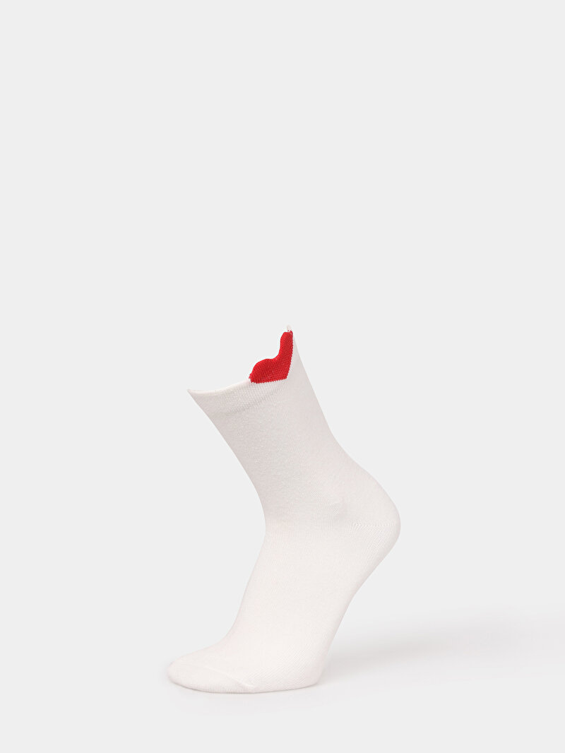 Imagine a Sosete De Dama Ecru Modern Fit  Cl1075847