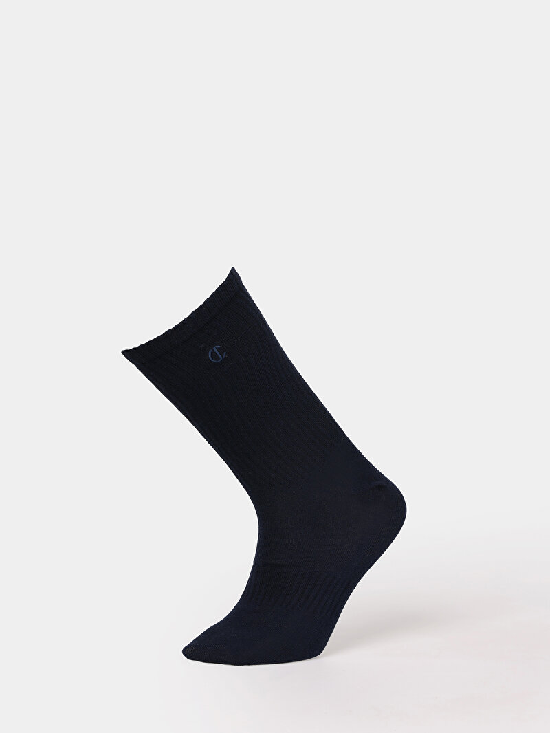 Imagine a Sosete De Barbati Albastru Marin Modern Fit  Cl1075869