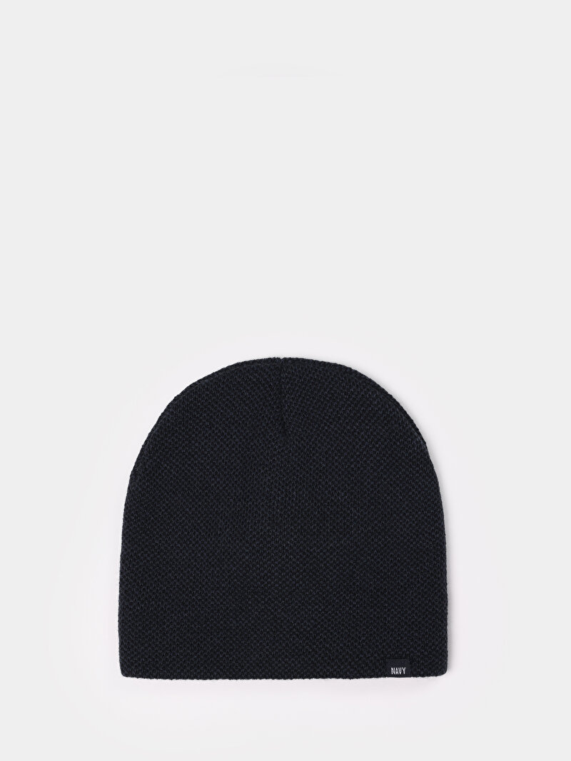 Imagine a Bereta De Barbati Albastru Marin Modern Fit  Cl1076972