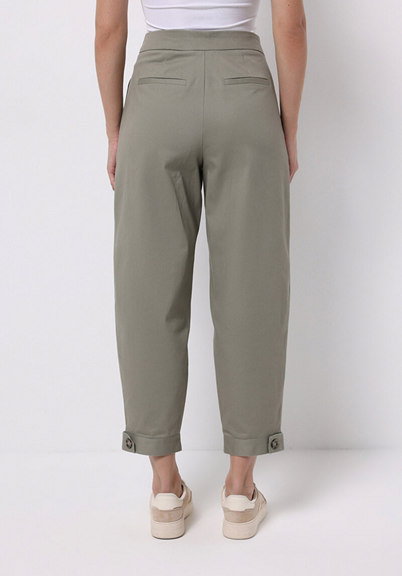 Afișați detalii pentru Pantaloni De Dama Verde Regular Fit  Cl1075593