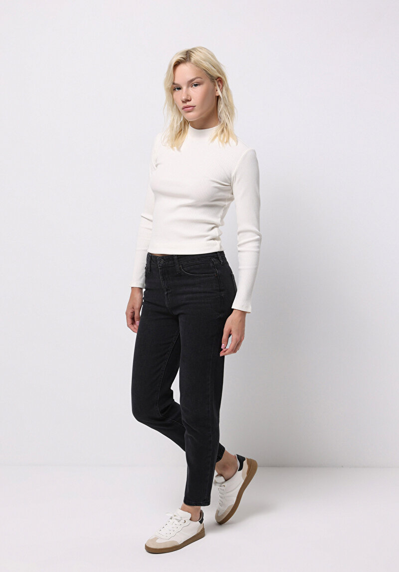 Imagine a Pantaloni De Dama Denim Mom Fit 896  Maria Cl1075993