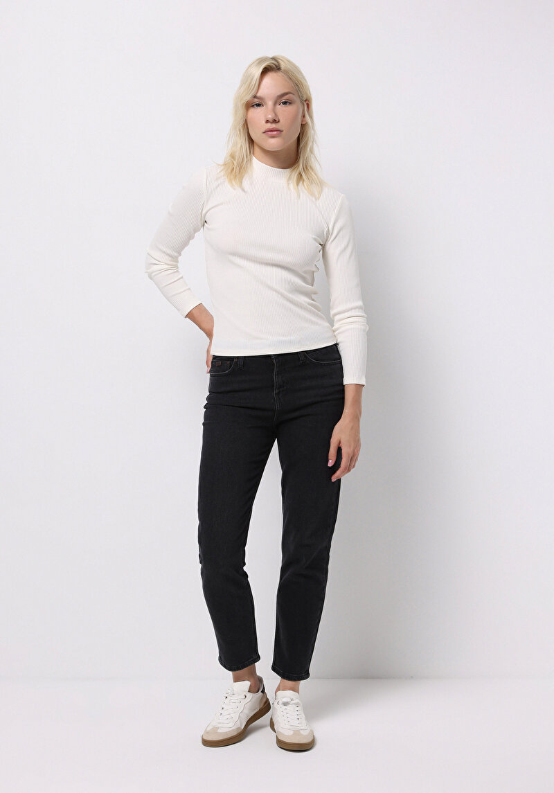 Afișați detalii pentru Pulover De Dama Alb Slim Fit  Cl1076035