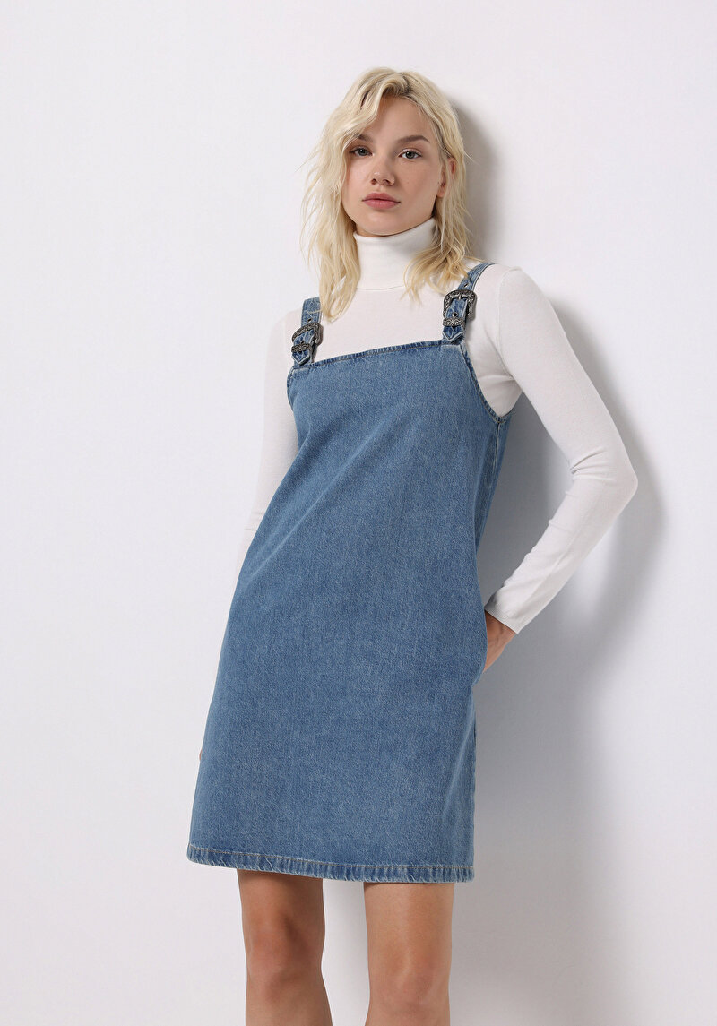 Imagine a Rochie De Dama Albastru Regular Fit  Cl1076044