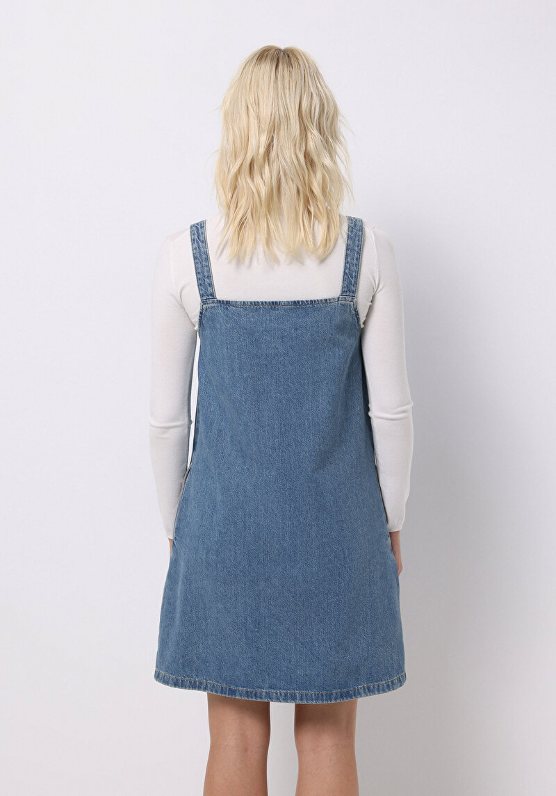 Imagine a Rochie De Dama Albastru Regular Fit Cl1076044