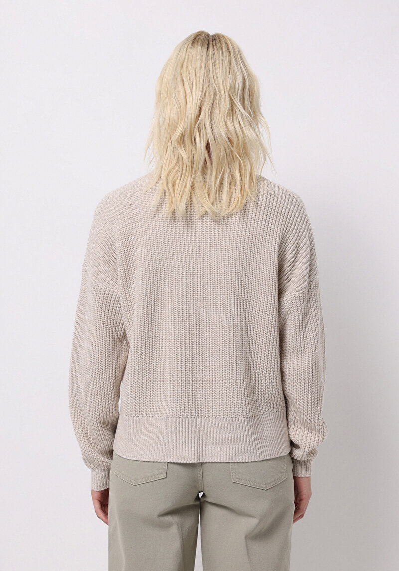 Imagine a Pulover De Dama Ecru Regular Fit Cl1076099