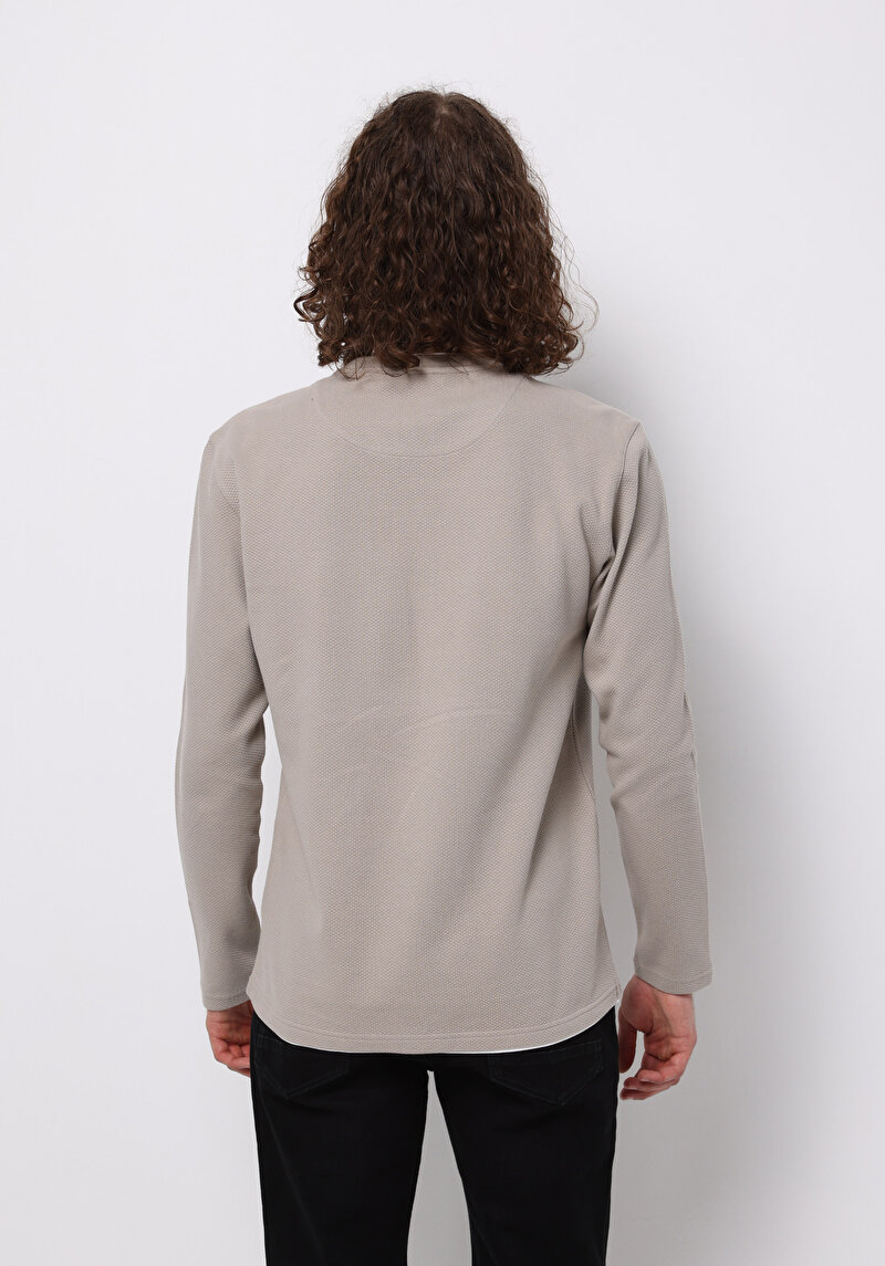 Imagine a Tricou Cu Maneca Lunga De Barbati Vizon Regular Fit Cl1076433