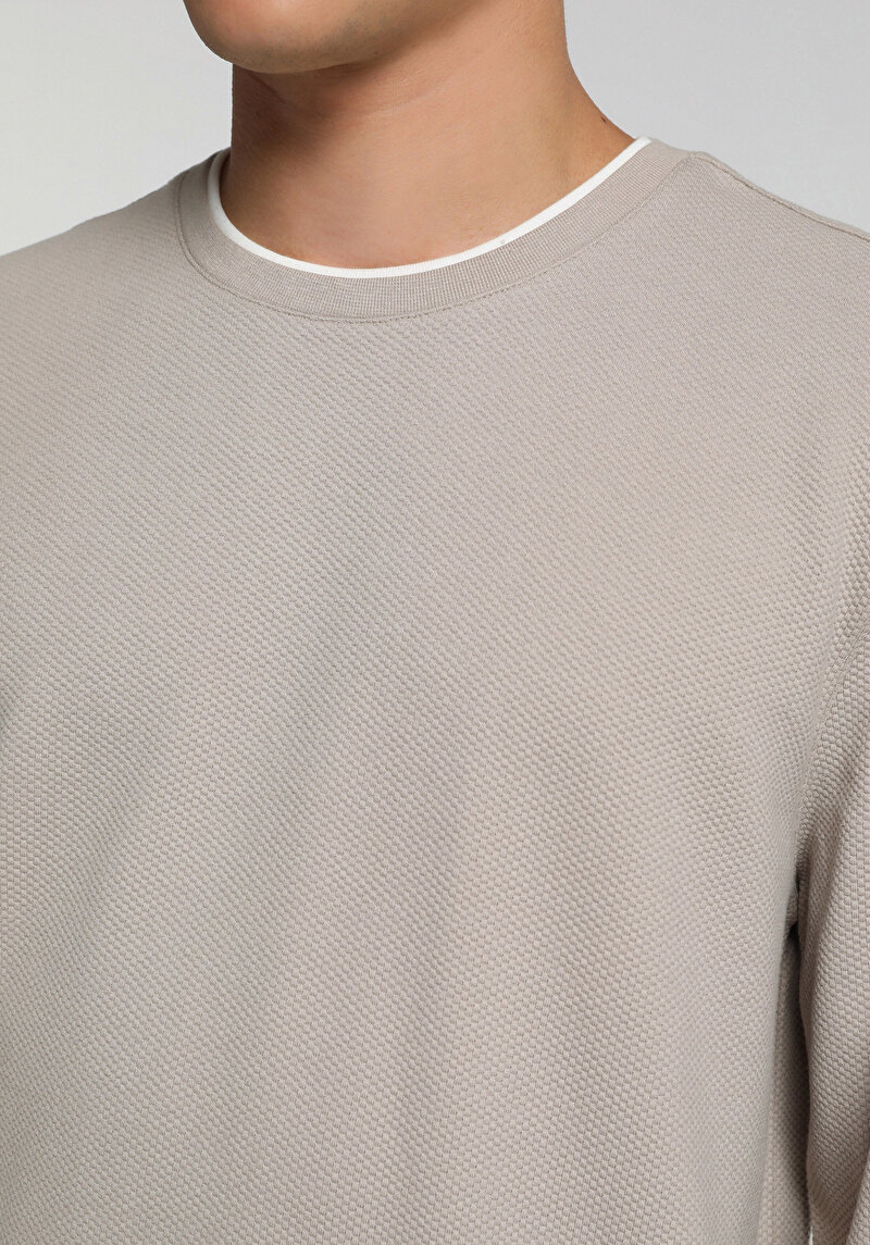 Imagine a Tricou Cu Maneca Lunga De Barbati Vizon Regular Fit Cl1076433