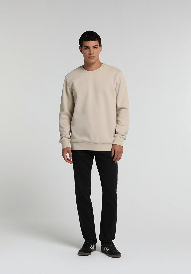 Imagine a Pantaloni De Barbati Albastru Marin Straight Fit 044 Karl Cl1076702