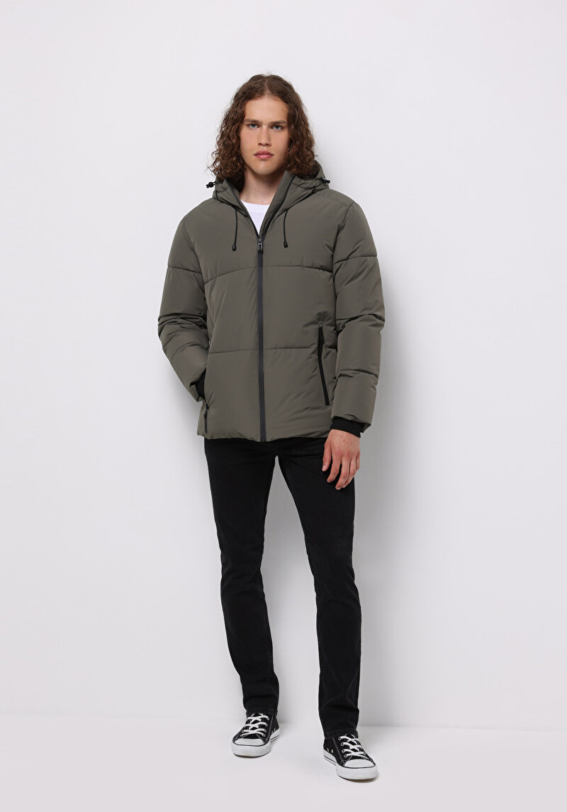 Afișați detalii pentru Jacheta De Barbati Verde Slim Fit  Cl1076713