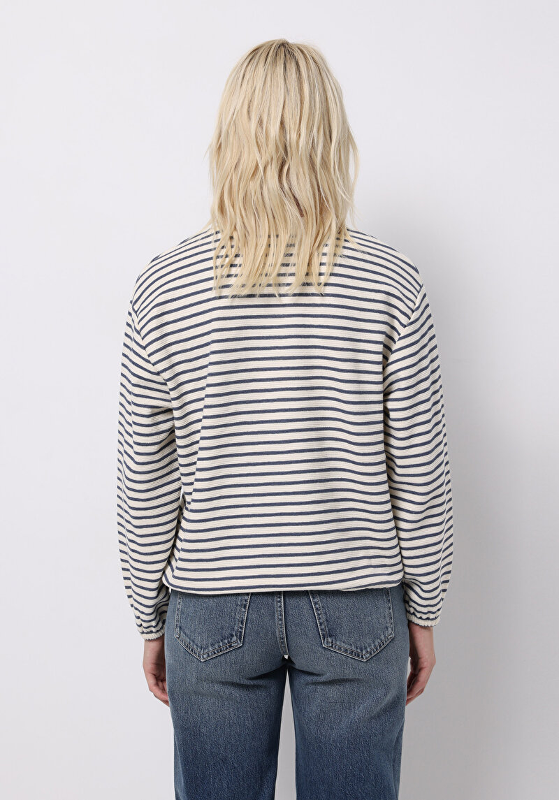 Afișați detalii pentru Hanorac / Bluza De Dama Albastru Regular Fit  Cl1075476