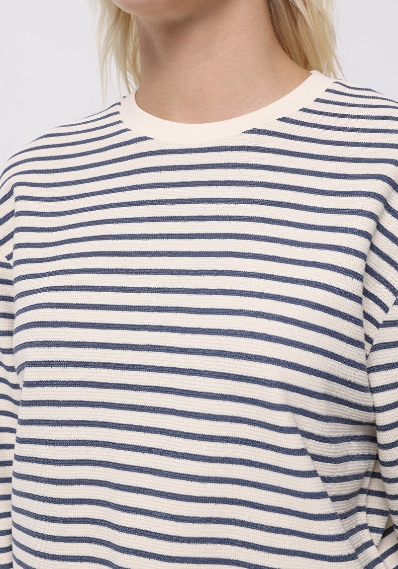 Afișați detalii pentru Hanorac / Bluza De Dama Albastru Regular Fit  Cl1075476