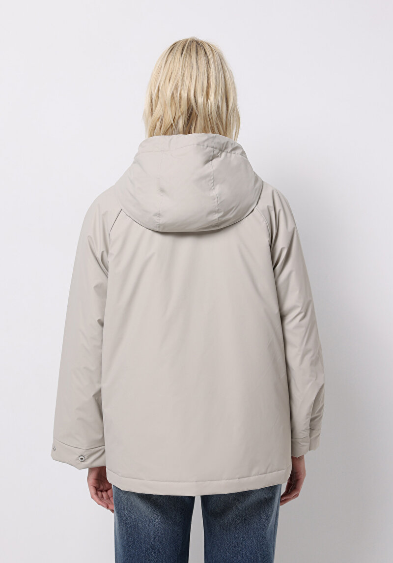 Imagine a Jacheta De Ploaıe De Dama Alb Regular Fit Cl1075674