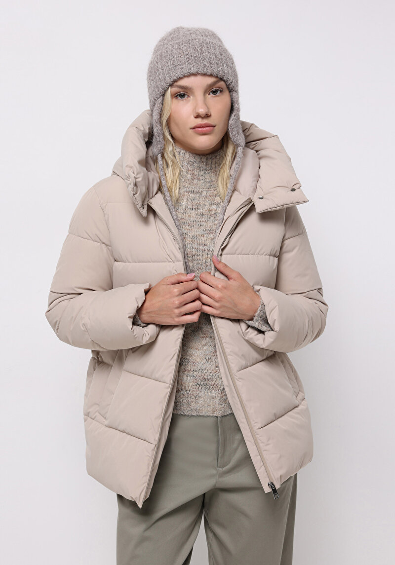 Imagine a Jacheta De Dama Bej Regular Fit  Cl1075971