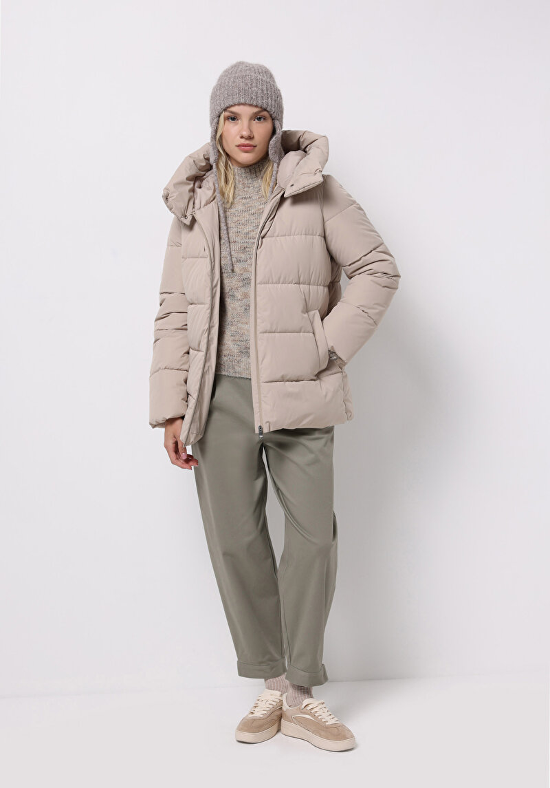 Imagine a Jacheta De Dama Bej Regular Fit Cl1075971