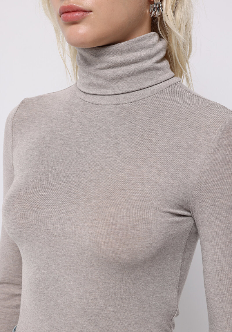 Afișați detalii pentru Tricou Cu Maneca Lunga De Dama  Slim Fit  Cl1076444