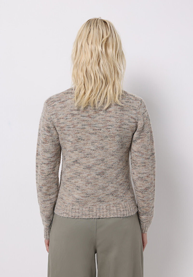 Afișați detalii pentru Pulover De Dama Bej Slim Fit  Cl1076811