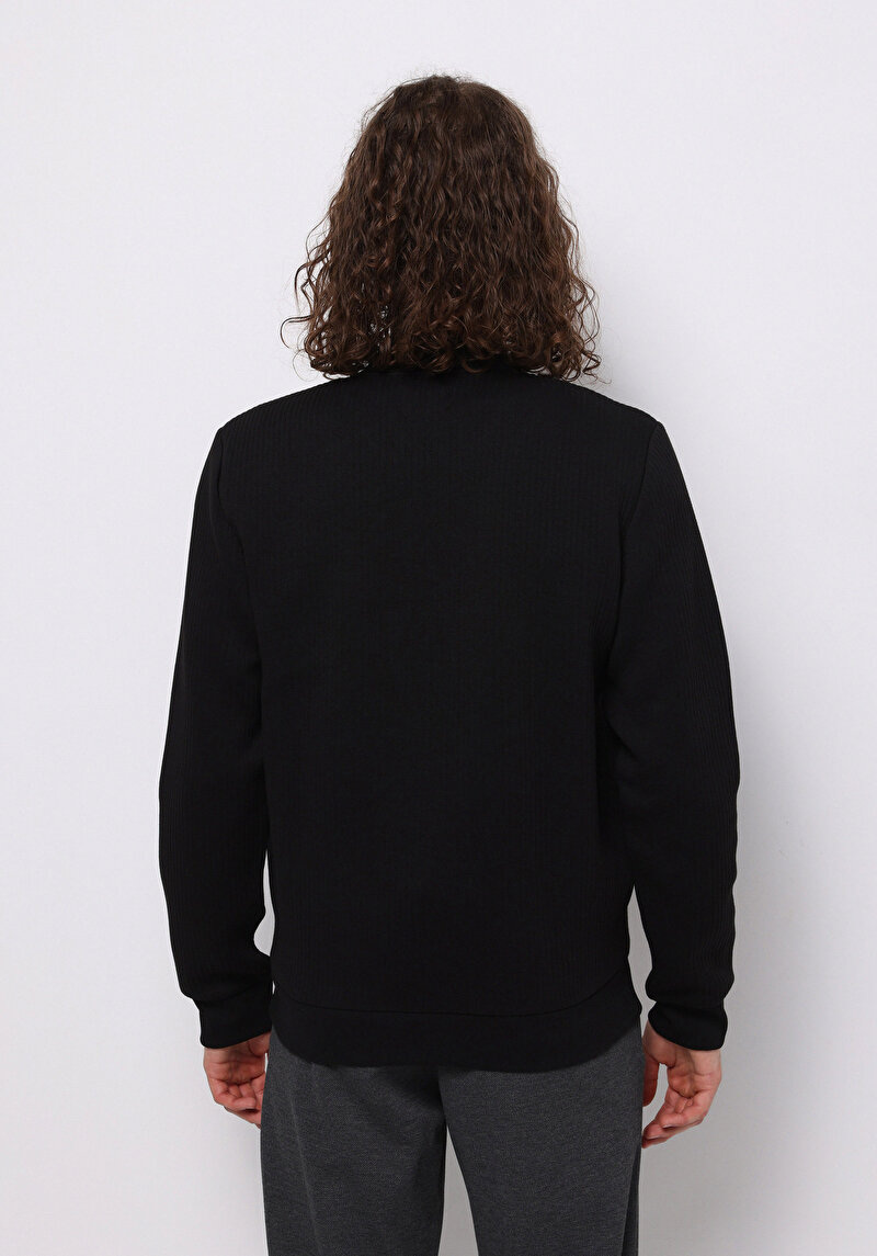 Afișați detalii pentru Jacheta De Barbati Negru Slim Fit  Cl1075914