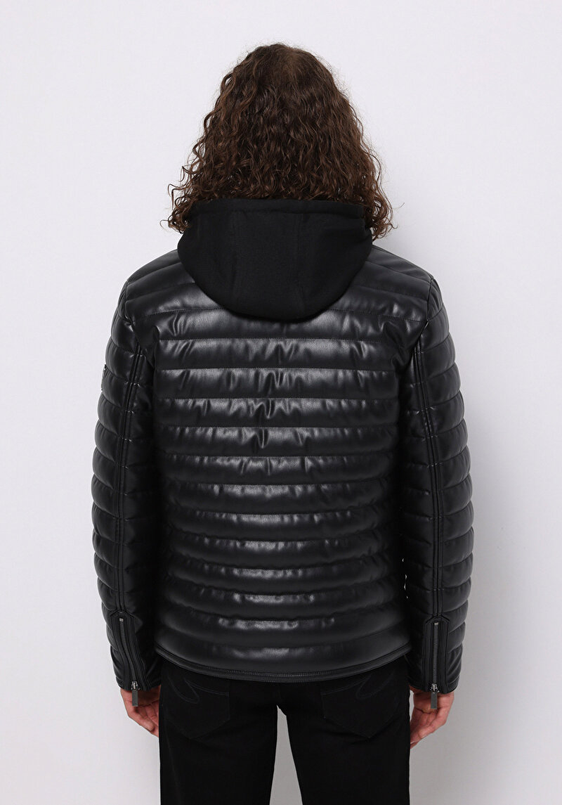 Afișați detalii pentru Jacheta De Barbati Negru Slim Fit  Cl1076211