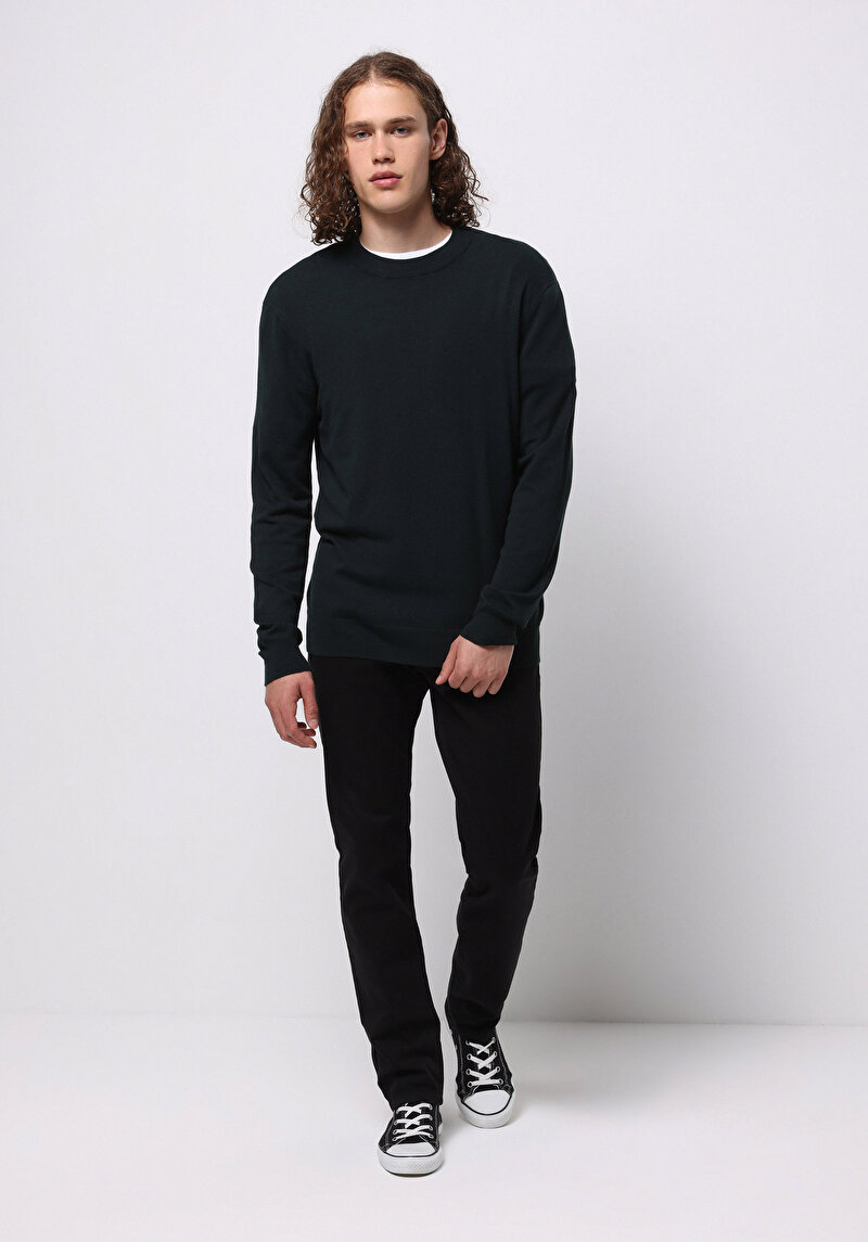 Imagine a Pulover De Barbati Verde Regular Fit Cl1076884