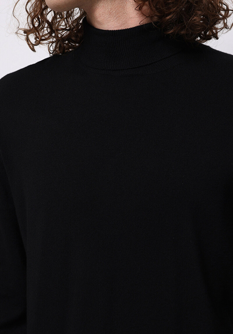 Imagine a Pulover De Barbati Negru Regular Fit Cl1077102