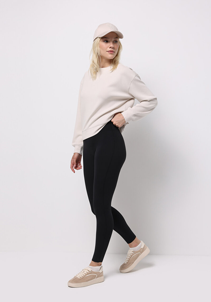 Imagine a Pantaloni De Dama Negru Slim Fit  Cl1075485