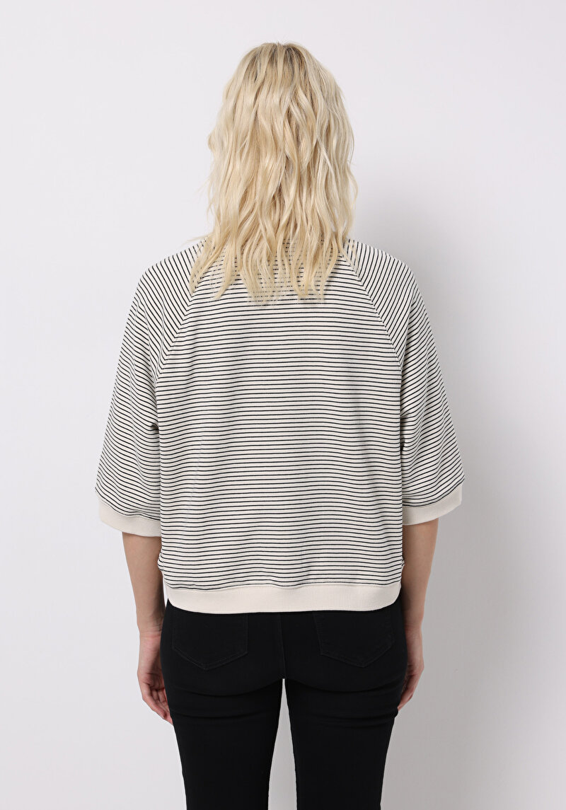 Afișați detalii pentru Hanorac / Bluza De Dama Alb Regular Fit  Cl1075497