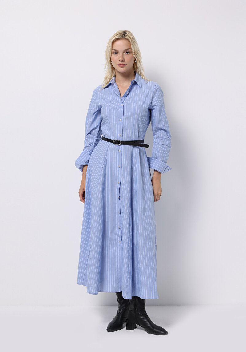 Afișați detalii pentru Rochie De Dama Albastru Regular Fit  Cl1075584