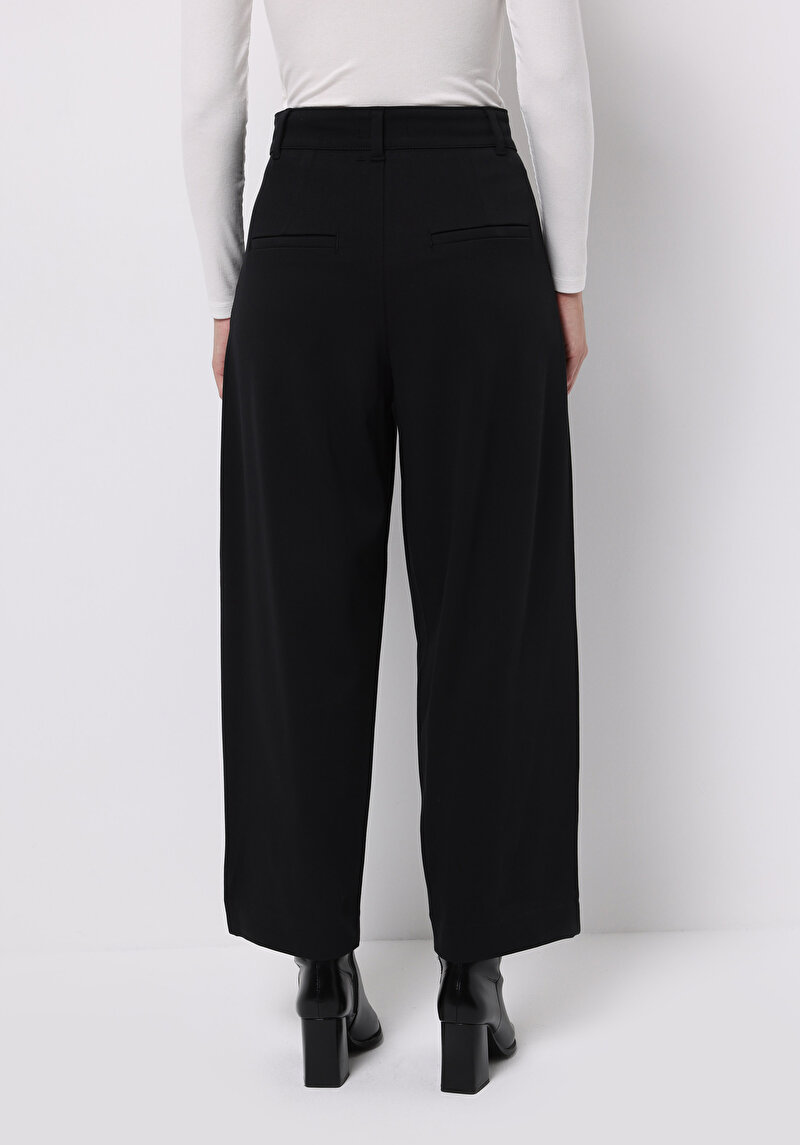 Afișați detalii pentru Pantaloni De Dama Negru Regular Fit  Cl1075603