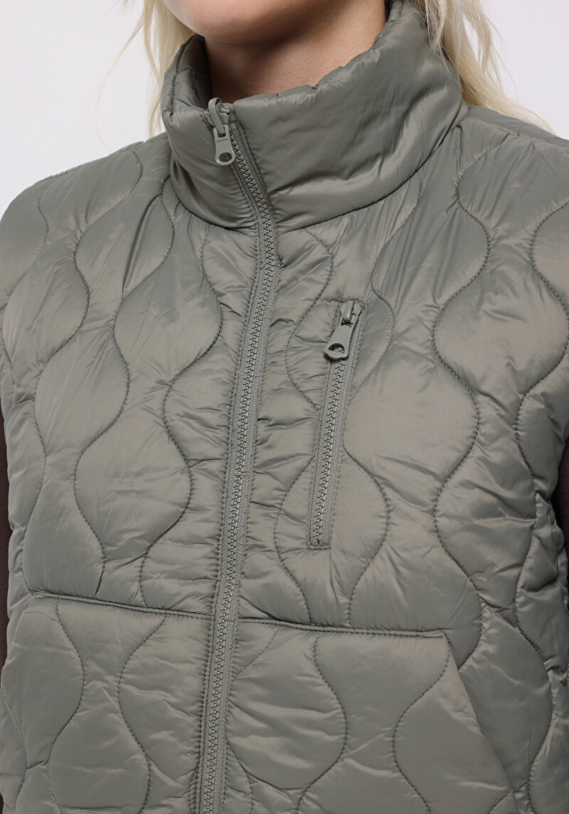 Afișați detalii pentru Vesta De Dama Verde Regular Fit  Cl1075670