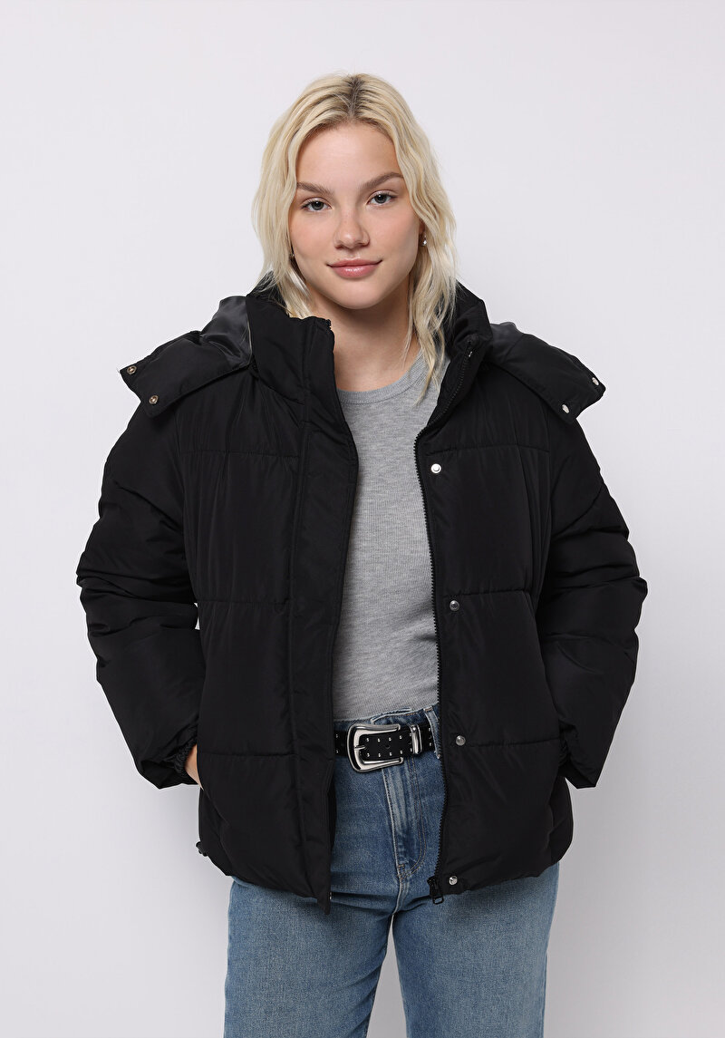 Imagine a Jacheta De Dama Negru Regular Fit  Cl1075970