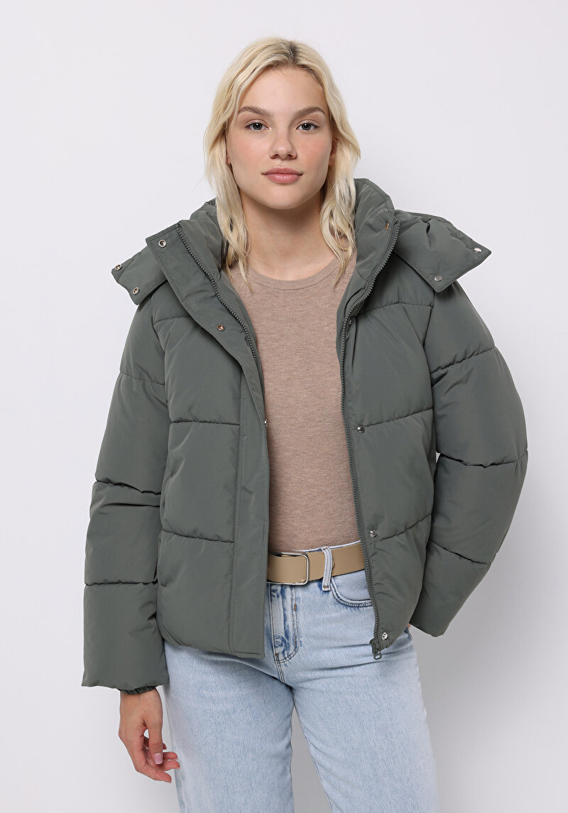 Imagine a Jacheta De Dama Verde Regular Fit  Cl1075970