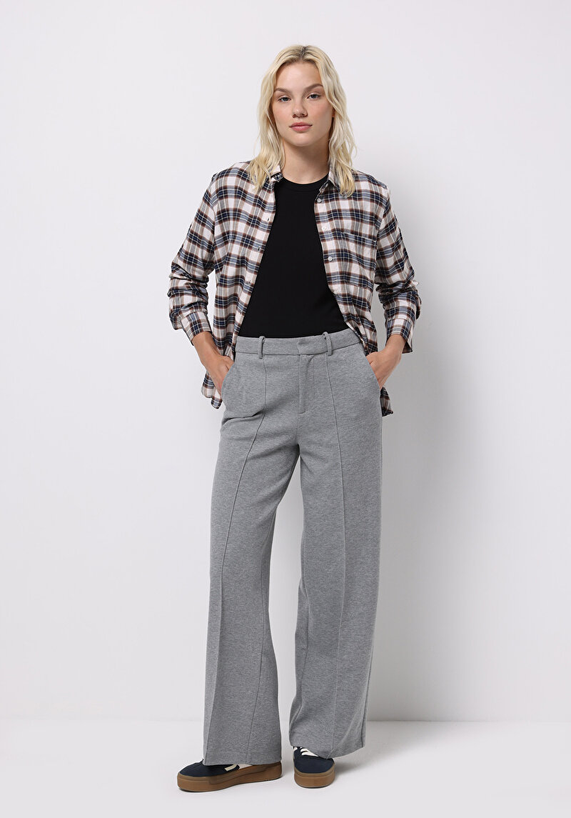 Afișați detalii pentru Pantaloni De Trening De Dama Gri Regular Fit  Cl1076474