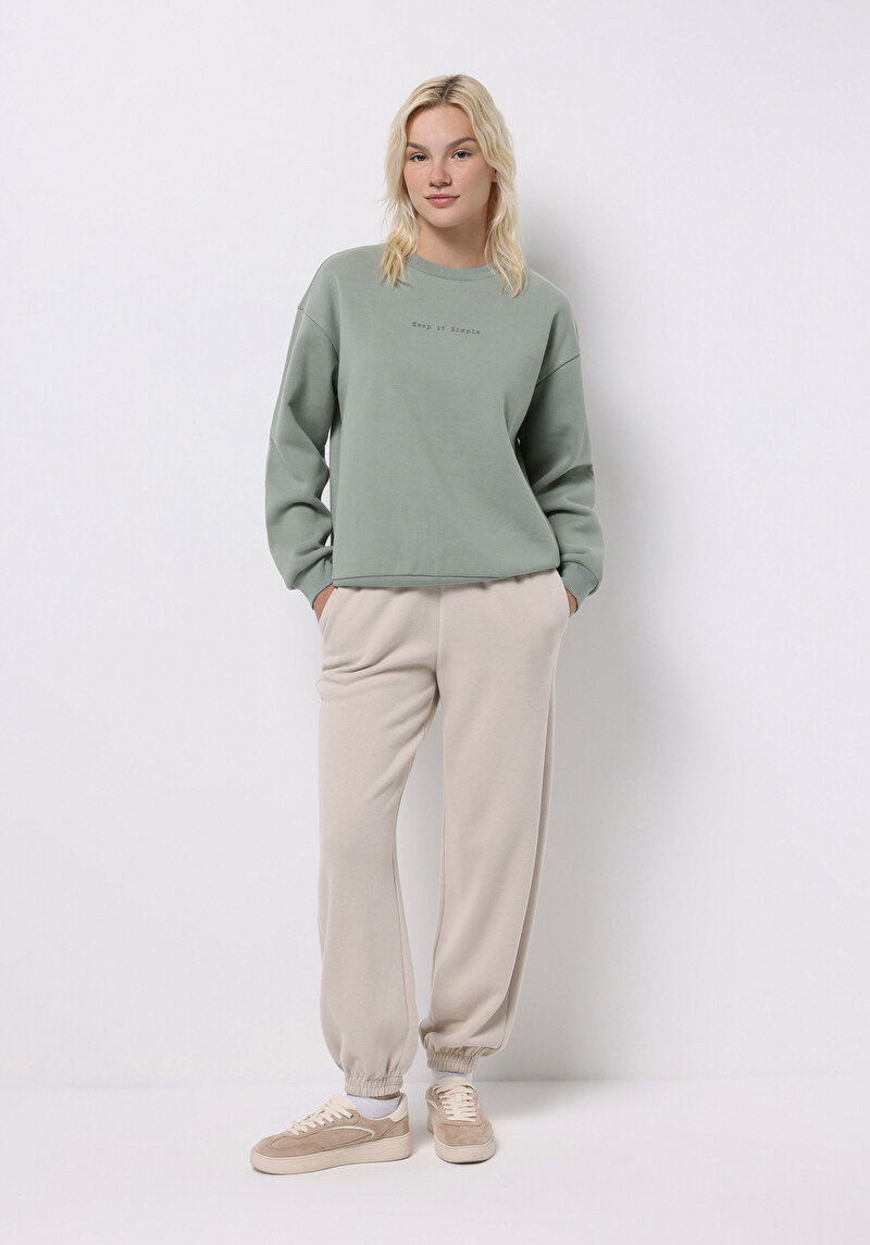 Afișați detalii pentru Hanorac / Bluza De Dama Verde Regular Fit  Cl1075899