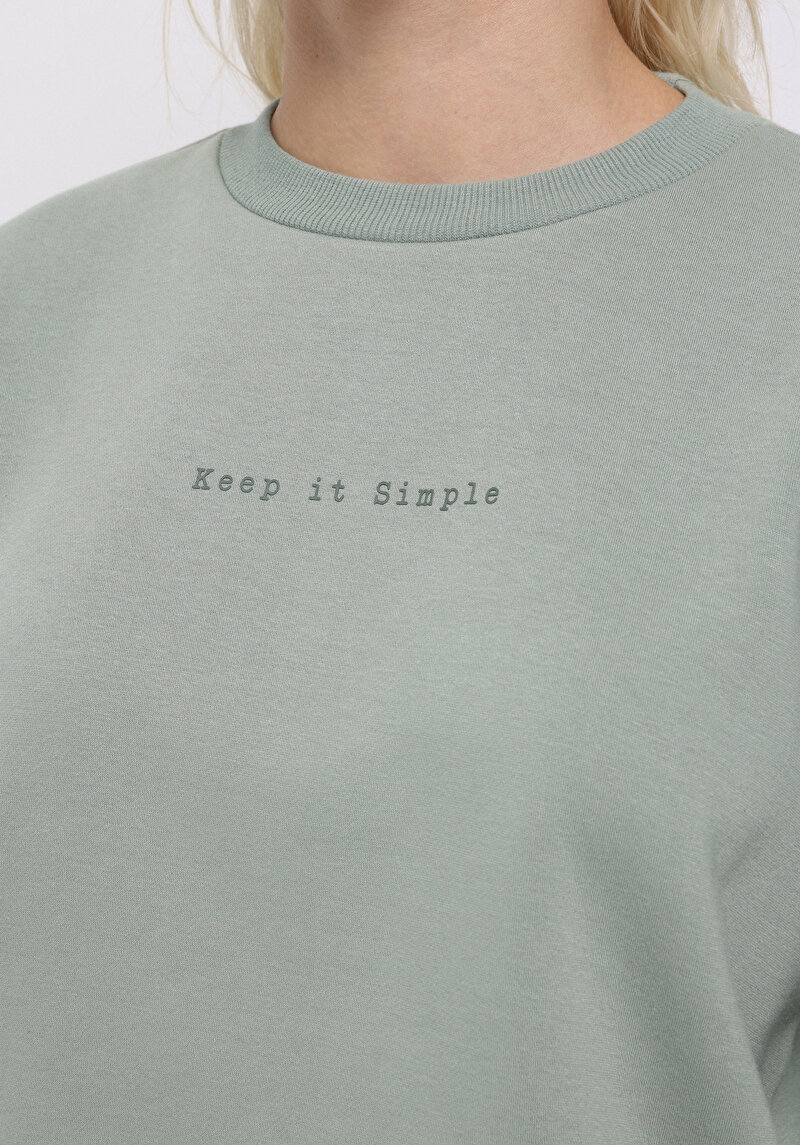 Afișați detalii pentru Hanorac / Bluza De Dama Verde Regular Fit  Cl1075899