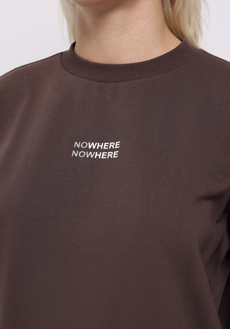 Imagine a Hanorac / Bluza De Dama Maro Regular Fit Cl1075902