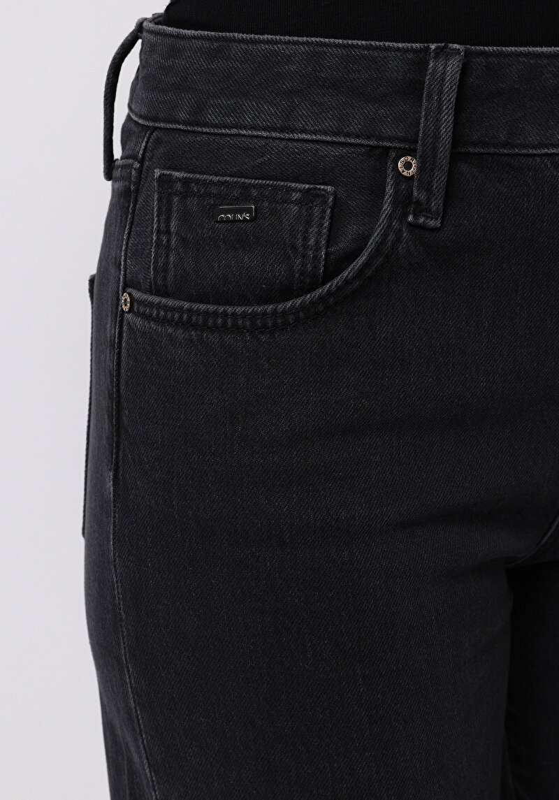 Afișați detalii pentru Pantaloni De Dama Negru Regular Fit 970 Berry Cl1076103