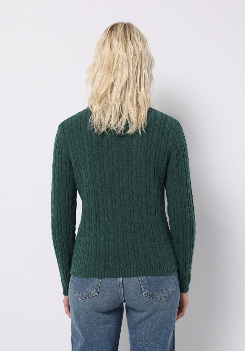 Imagine a Pulover De Dama Verde Regular Fit Cl1076619