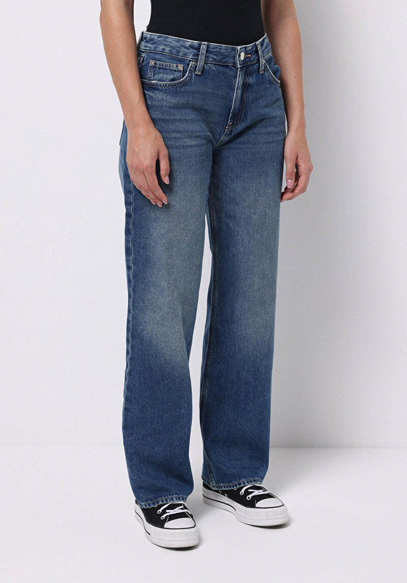 Imagine a Pantaloni De Dama Antracit Straight Fit Cl1076776