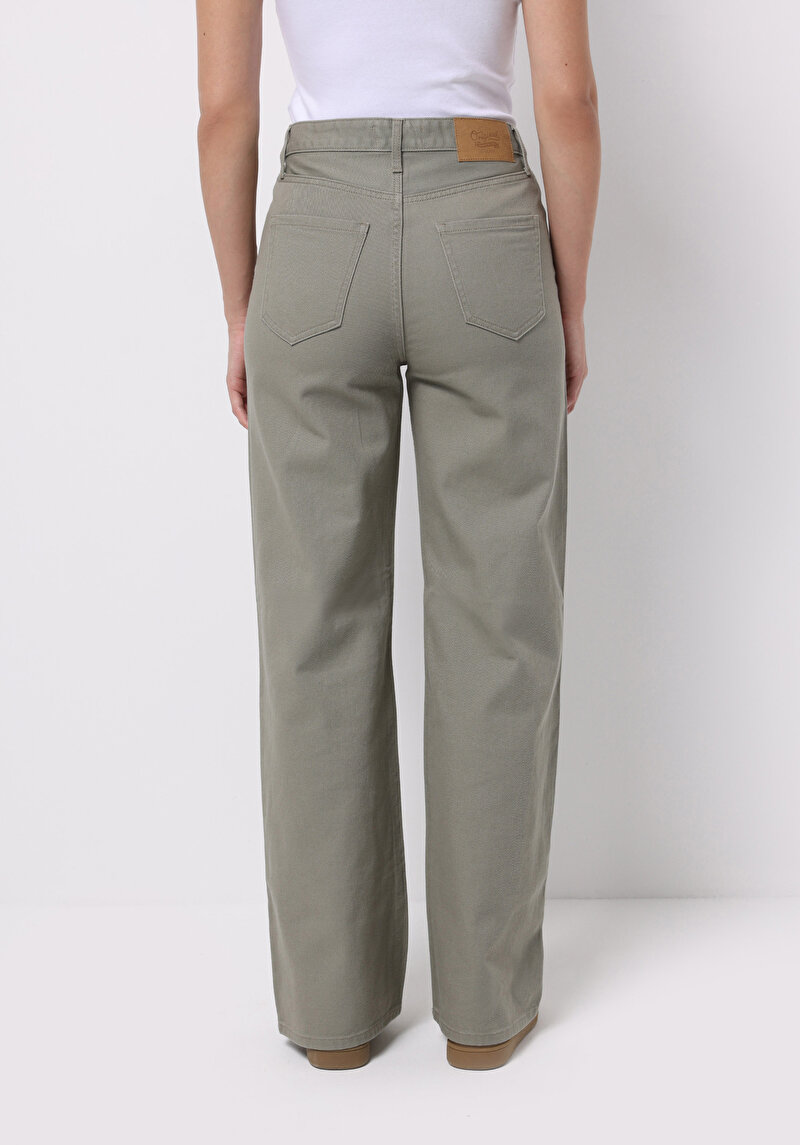 Imagine a Pantaloni De Dama Kaki Berry Fit Cl1076104