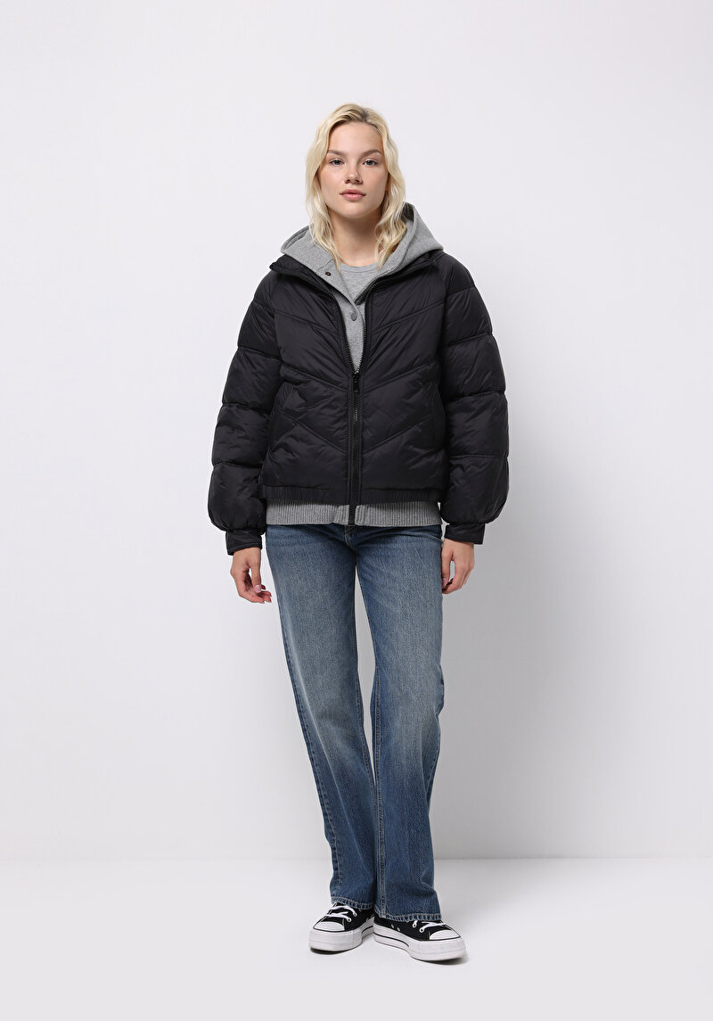 Imagine a Jacheta De Dama Negru Regular Fit Cl1076415