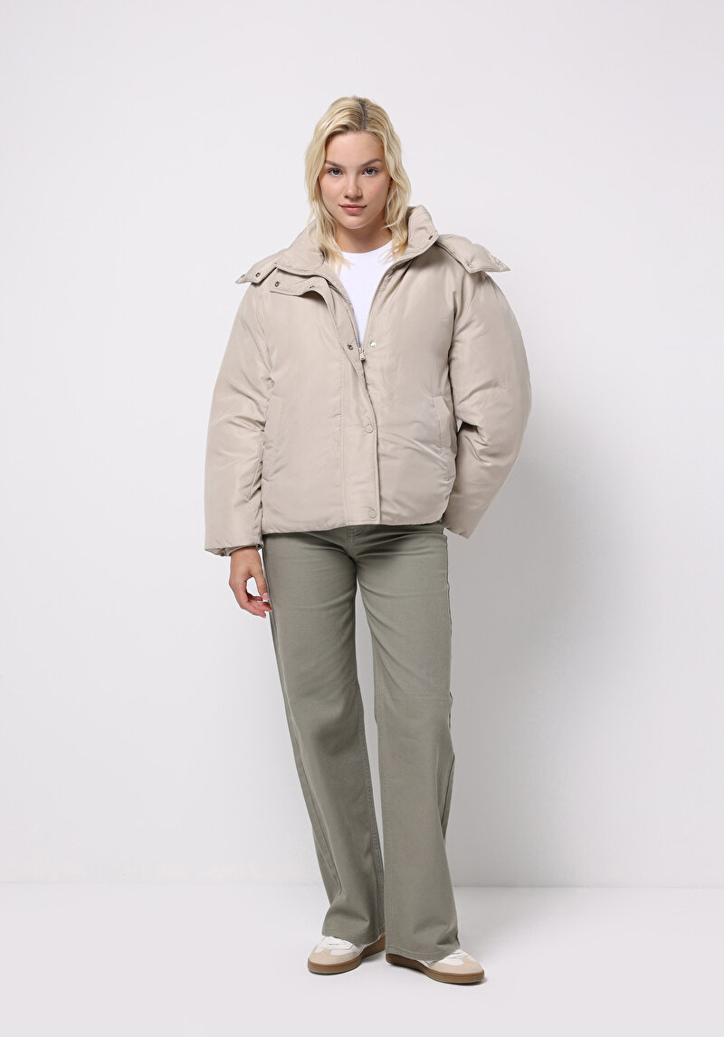 Imagine a Jacheta De Dama Bej Regular Fit Cl1076419