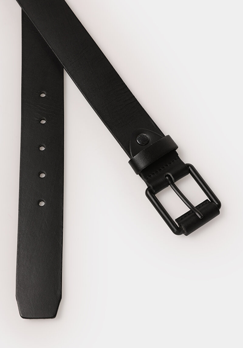 Afișați detalii pentru Curea De Barbati Negru Modern Fit  Cl1077059