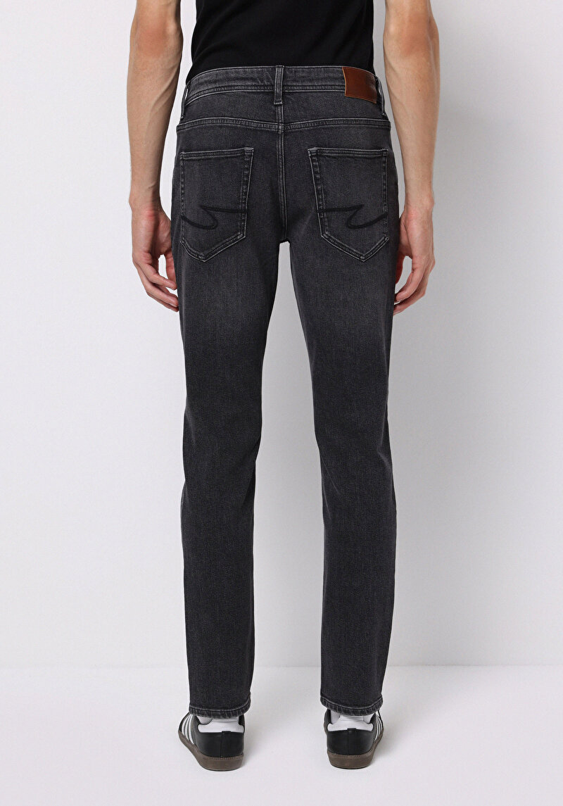 Imagine a Pantaloni De Barbati Negru Straight Fit 044 Karl Cl1076171