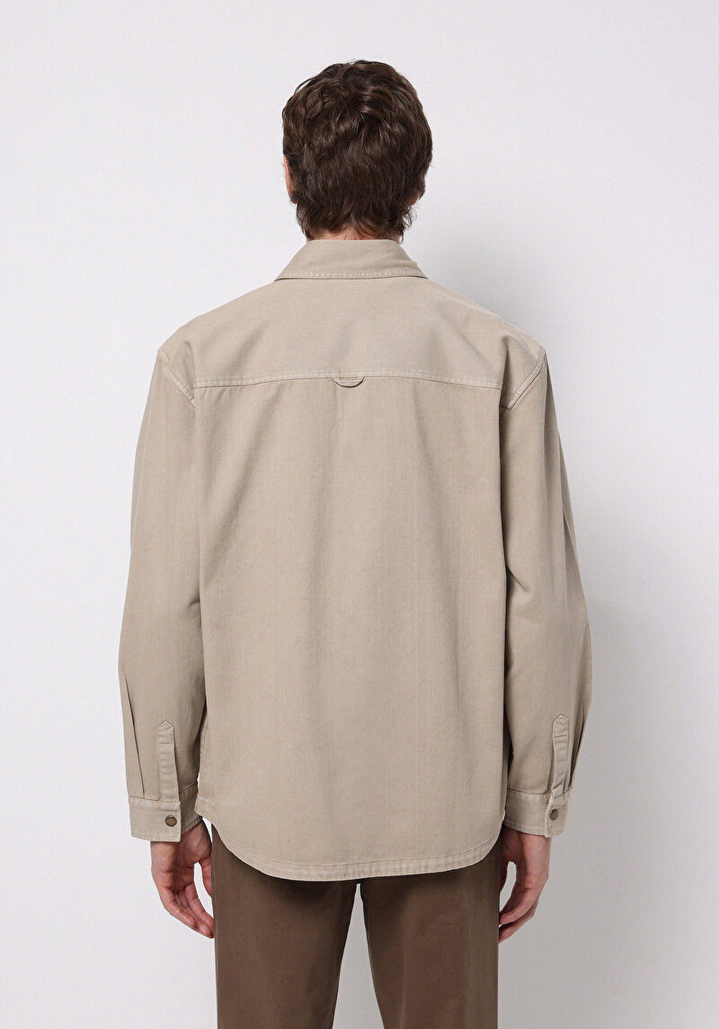 Afișați detalii pentru Jachetă De Barbati Bej Comfort Fit  Cl1076729