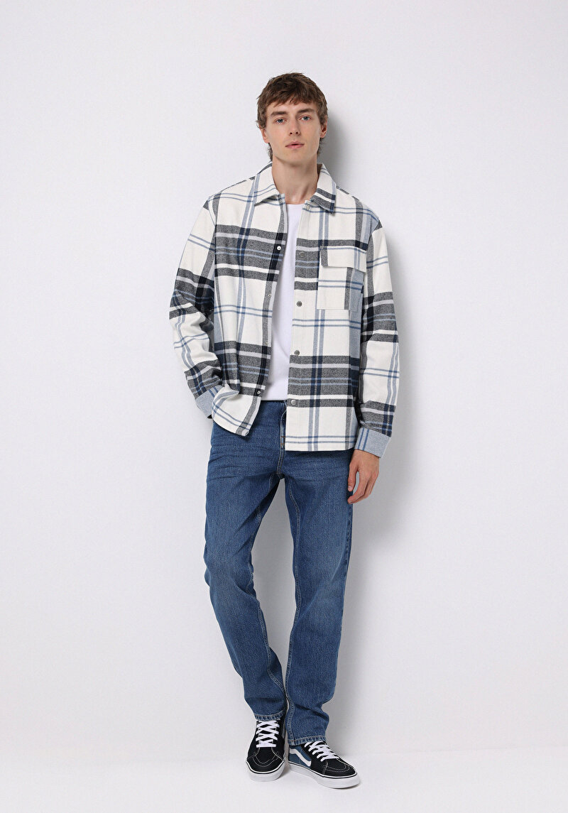 Imagine a Jachetă De Barbati Albastru Comfort Fit Cl1076730