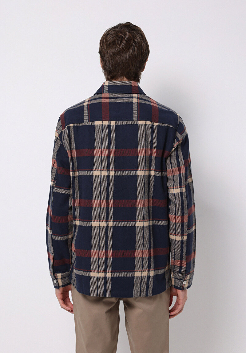 Imagine a Jachetă De Barbati Albastru Marin Comfort Fit Cl1077140