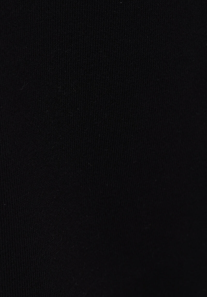 Afișați detalii pentru Pantaloni De Trening Negri Pentru Bărbați Slim Fit Mid Waist Straight