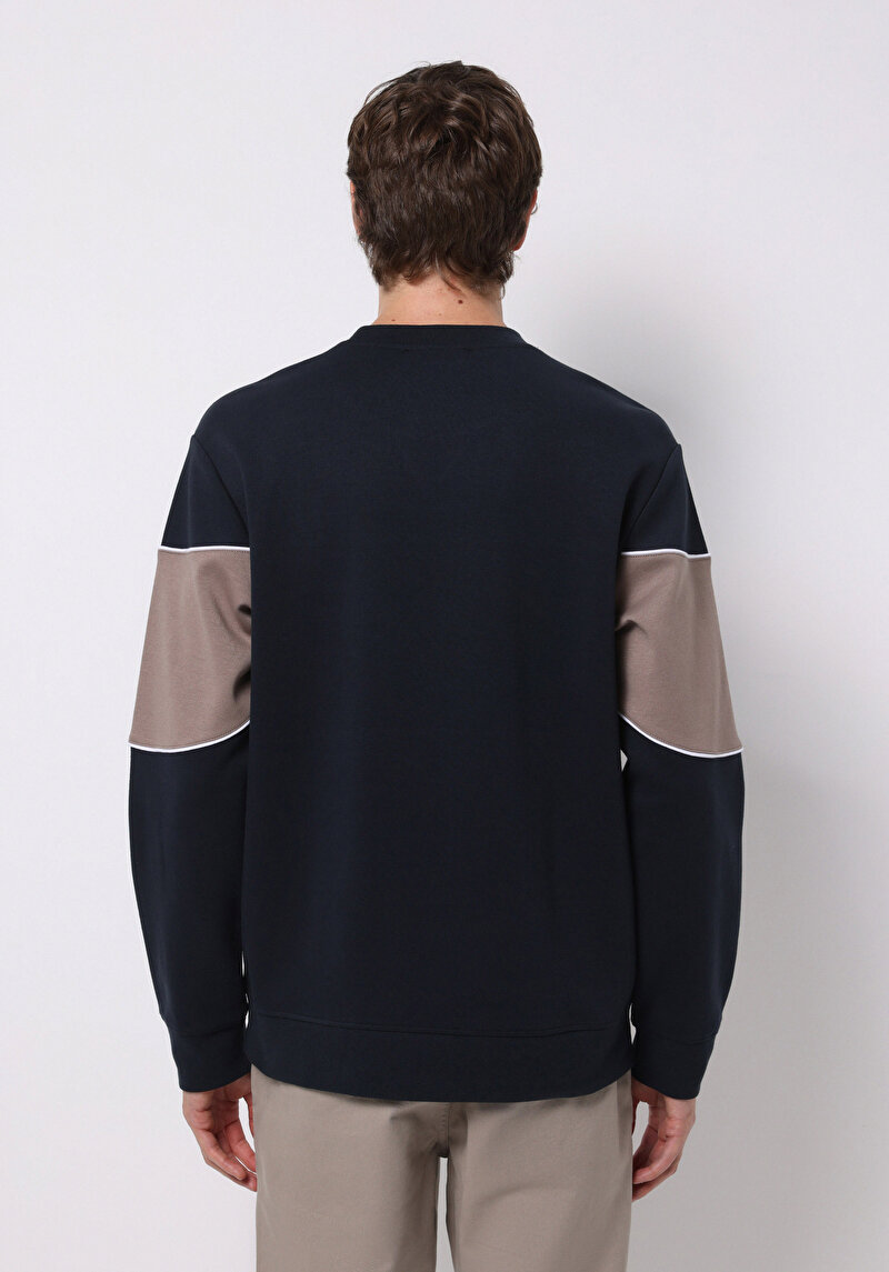 Afișați detalii pentru Hanorac / Bluza De Barbati Albastru Marin Comfort Fit  Cl1075431