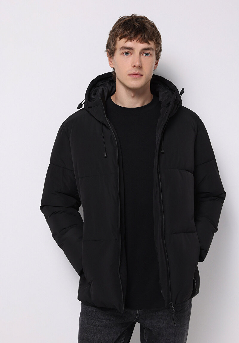 Imagine a Jacheta De Barbati Negru Slim Fit  Cl1076713