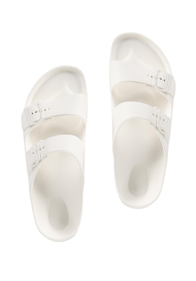 Afișați detalii pentru Papuci Albi Pentru Femei